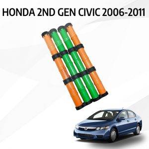 Kínai gyári Ni-MH 6500mAh 158.4V hibrid autó akkumulátor csere Honda Civic 2nd Gen 2006-2011