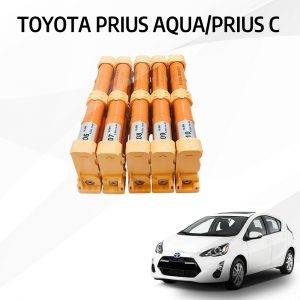 Gyári közvetlen értékesítés Ni-MH 6500mAh 144V hibrid autó akkumulátor csomag csere Toyota PRIUS Aqua Prius C-hez