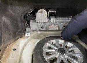 Remplacement de la batterie de la Toyota Camry hybride